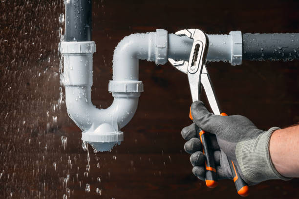 Professional Pipe Repair technician working in Golden, IL